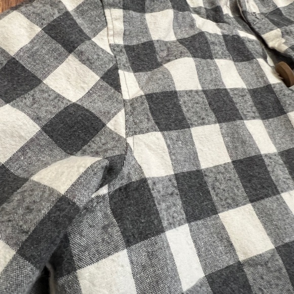 Zara Baby Girl Gingham Hooded Jacket - Picture 2 of 11